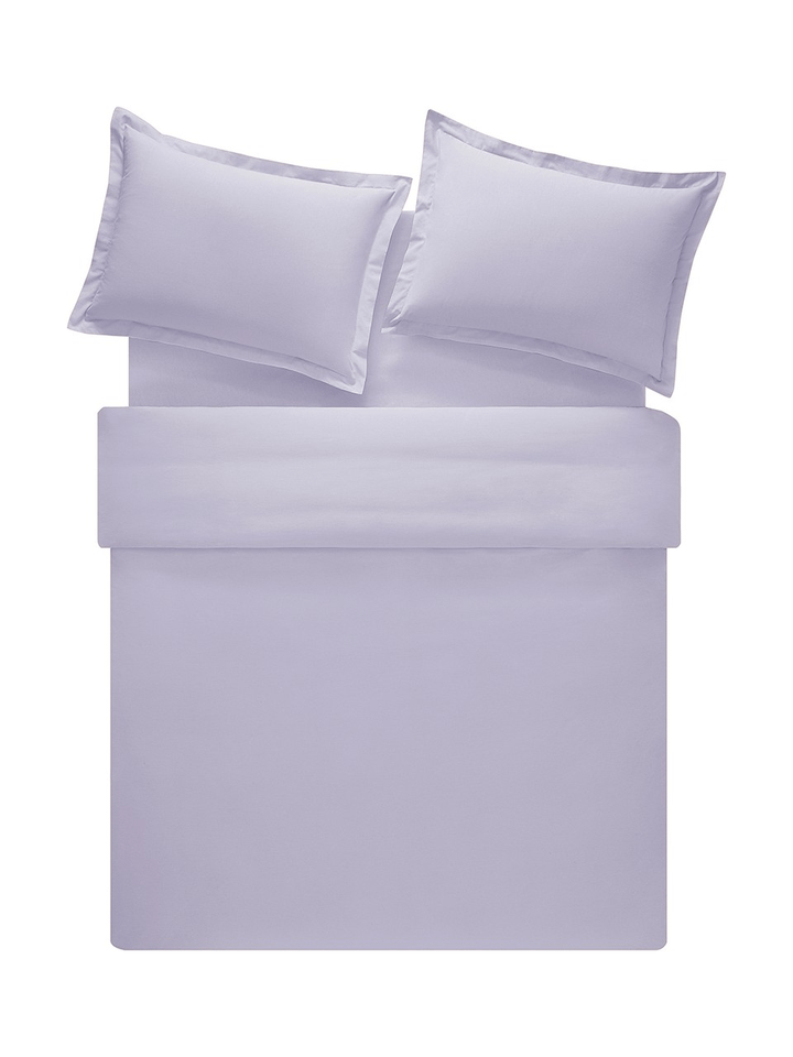 თეთრეულის კომპლექტი 160X220 NATURALIS RNF DUVET COVER SET - LAVENDER